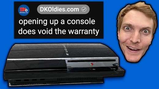 I asked DKOldies to Refurbish this PS3 Console... (they didn't)