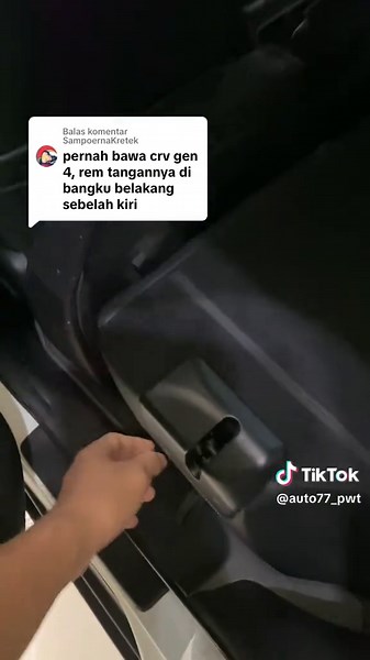 Posisi Rem Tangan Honda CRV Gen 4