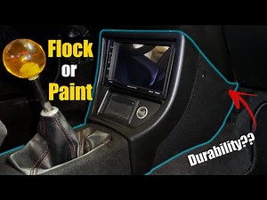 Painting My Car Interior!!! - Flocking Kit or SEM Paint????