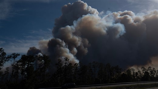 Naples fire burns 1,500 acres. See Picayune fire map