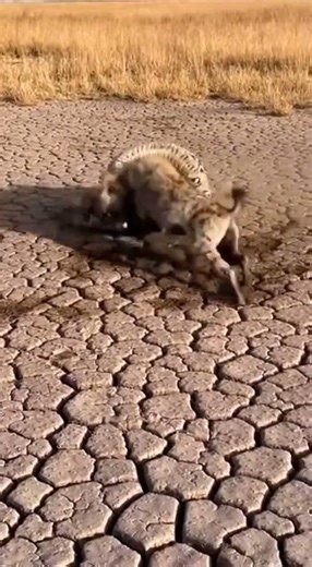 🐍 DEATH GRIP! Giant Python Wraps Around Hyena – Desperate Fight 🐆😱