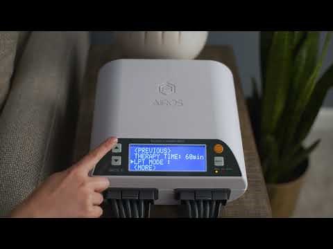 AIROS 6 Lymphedema Preparation Treatment (LPT) Modes Operation Overview