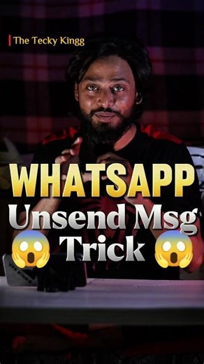 WhatsApp Deleted Messages Kaise Dekhe? 🤯 Secret Trick! #Shorts