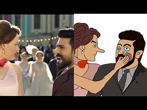 NACHO NACHO😂(Full Song Meme Drawing) [RRR] NTR, RAM CHARAN 😂{ Drawing }💥