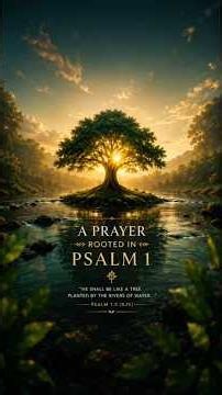 Psalm 1 Morning Prayer for God’s Favor #faith #jesus #prayer