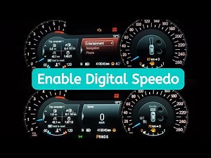 Enable Digital Speedometer Ford with Forscan