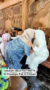 lebaran tempat pak H.triman