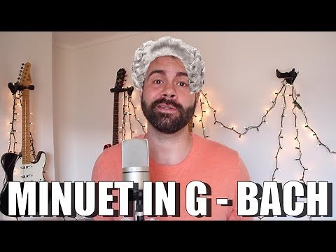 Minuet in G - Bach - Classical music Ukulele Tutorial