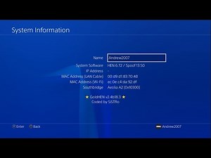 PS4 Jailbreak Spoofed To Jailbreak 13.04, 13.50 & 13.52 GoldHEN Tutorial