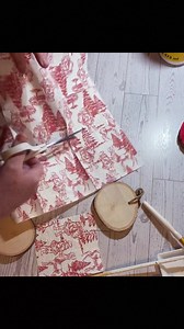 3.1K views · 55 reactions | Hey Friends!! Go grab some wooden ornaments, cardstock, napkin, mod podge, parchment paper and whatever else you have in your craft box and let’s make some ornaments! You know me, I am all about easy and hassle free crafting. I hope this inspires you and you have fun creating some cute decor!! 歷 | Sweet Tea & Sweeter Designs | Facebook