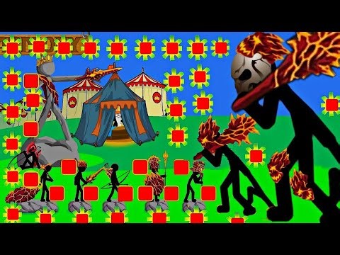 New Mod + Max Upgrade Mega Lava Army 🗡️ Vs Final Boss | Tournament Hack Stick War Legacy