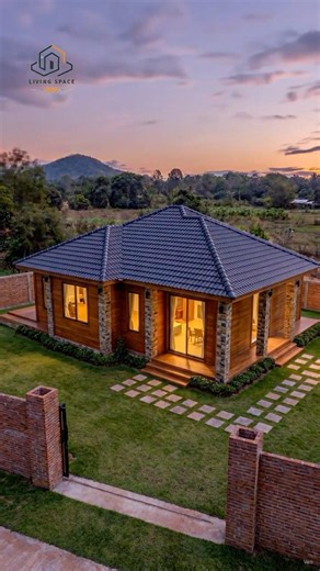Beautiful Modern Single-Story House with a Spacious Garden | Perfect Family Home Design