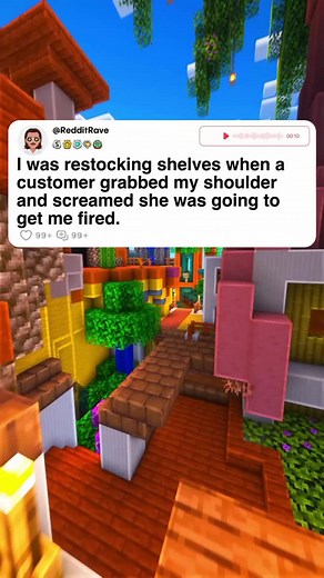 11K views · 1.6K reactions | I was restocking shelves when a customer grabbed my shoulder and screamed she was going to get me fired. #askreddit #reddit #reels | Stories Rave | Facebook