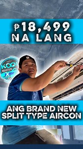 Brand new split type inverter aircon for just ₱18,499! ✔️ Full support from inquiry to installation ✔️ Flexible payment options ✔️ Fast & friendly service Get your murang aircon only from KoolMaster.💙🥶 ⛔️𝗪𝗲 𝗗𝗢𝗡'𝗧 𝗮𝗻𝗱 𝗪𝗘 𝗪𝗜𝗟𝗟 𝗡𝗘𝗩𝗘𝗥 𝗥𝗘𝗤𝗨𝗜𝗥𝗘 𝗗𝗢𝗪𝗡𝗣𝗔𝗬𝗠𝗘𝗡𝗧 ⛔️ 💯 𝐁𝐫𝐚𝐧𝐝 𝐍𝐞𝐰 𝐅𝐚𝐜𝐭𝐨𝐫𝐲 𝐒𝐞𝐚𝐥𝐞𝐝 𝐔𝐧𝐢𝐭𝐬 💯 𝐅𝐫𝐞𝐞 𝐈𝐧𝐬𝐭𝐚𝐥𝐥𝐚𝐭𝐢𝐨𝐧 , 💯 𝐂𝐨𝐦𝐩𝐥𝐞𝐭𝐞 𝐖𝐚𝐫𝐫𝐚𝐧𝐭𝐲 💯 𝐍𝐨 𝐇𝐢𝐝𝐝𝐞𝐧 𝐂𝐡𝐚𝐫𝐠𝐞𝐬 𝐂𝐨𝐧𝐜𝐭𝐚𝐜𝐭: 09568048978 𝐖𝐚