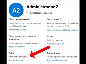 Cómo crear un usuario administrador global en Microsoft 365