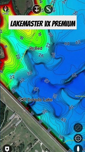 New depth shading options for late night map study! 📖 #lakemaster