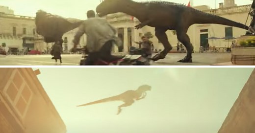 Watch: Dinosaurs Wreak Havoc In Valletta As 'Jurassic World: Dominion' Trailer Drops