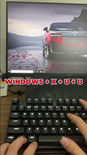 How To Shut Down Your PC Fast Without Using a Mouse 💻