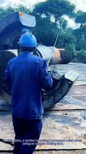 Oxygen Cutting Scrap Roller Press: Safe & Efficient Metal Recycling