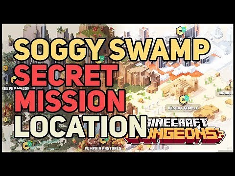 How to Unlock Soggy Swamp Secret Mission Minecraft Dungeons