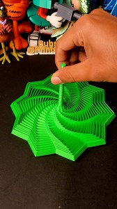 978K views · 7.6K reactions | 3D-Printed Expanded Sensory Fidget Star. File: Makerworld ️Printer: @bambulab_official A1 AMS Filament: @esun3dprinting Basic PLA Green. #asmr #3dprinting #satisfyingvideos #fidgets #toys | Printsculptors | Facebook