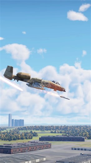 A-10A “Insane Fighter Jet Launches Missile Attack In Epic Sky Battle”