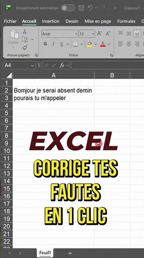 Excel spell checker: automatically eliminates all your mistakes