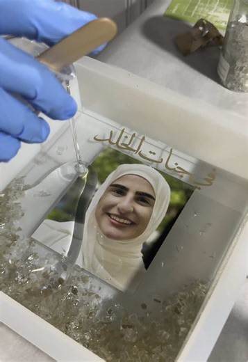 Resin Keepsake 🕊️🤍#fyp #viralvideo #resin #resinart #resinpour #art #craft #foryoupage #fypシ