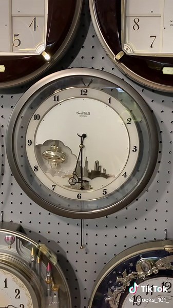 Fantasy Dancing Hands by Small World Rhythm Clock