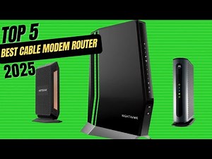 Best Cable Modem Router Combos of 2025