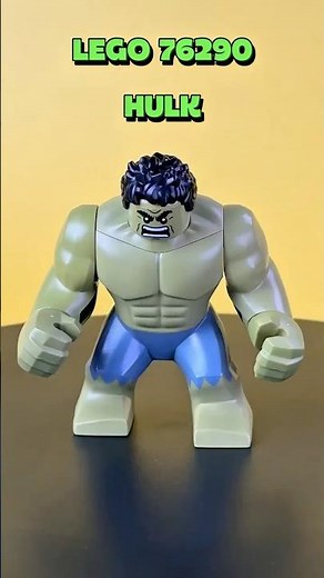 FIRST LEGO Hulk with Detachable Head & Hair! LEGO 76290 #legomarvel #hulk #avengers #bravenewworld