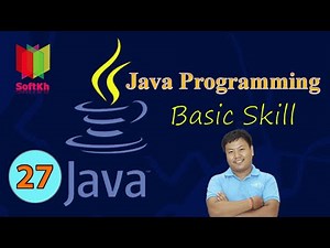 រៀន​ java programming - Boolean input in java programming (V27)