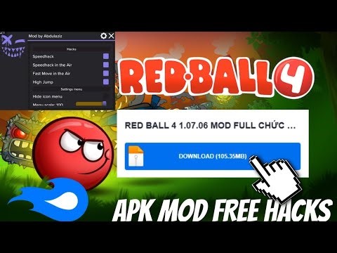 RED BALLE 4 🔥 (mod apk, complete game) + (link in comments) 🔥