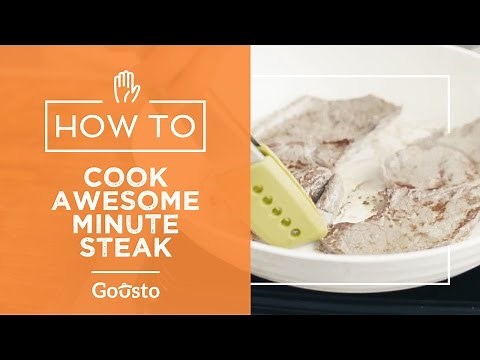 How To Cook Awesome Minute Steak | Gousto