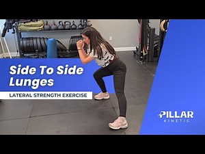 Side To Side Lunges | Lateral Strength Exercise