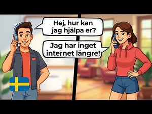 Simple Swedish Conversations for Beginners | 10 Customer Service Dialogues (A1-A2)
