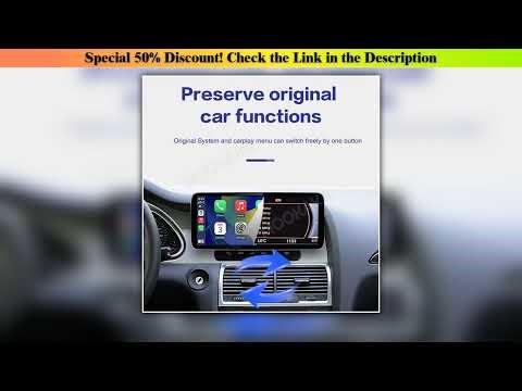 Best LHD RHD 12.3 Inch Linux Screen Mirror Link For Audi Q7 2010-2015 Upgrade Wireless CarPlay Auto