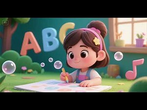 🫧🎶 ABC Bubble Writing Song | Learn Letters with Bubbly Fun!
