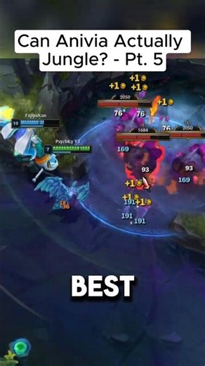 Why Anivia is the best Grub clearer in the game #anivia #leagueoflegends #shorts