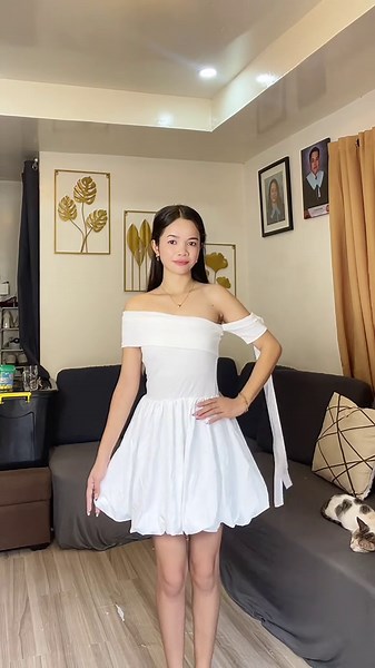 Stylish Off Shoulder Dress Outfit Ideas