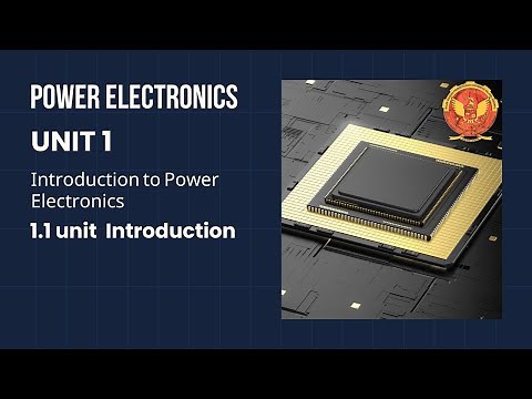 1.1 Introduction to Power Electronics | EE502 |