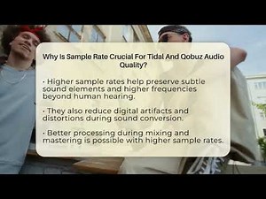 Why Is Sample Rate Crucial For Tidal And Qobuz Audio Quality? - Audio Gear Insider