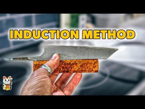 How to Remove a Japanese Knife Handle (Induction Method)