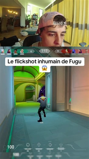 Le flickshot inhumain de Fugu — clip Valorant Fugu_fps