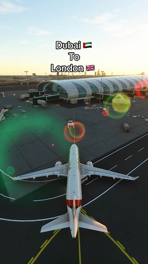 Dubai to London Flight Simulation | Microsoft Flight Simulator