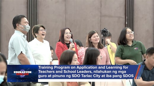 3.3K views · 32 reactions | Training Program on Application of Education and Learning for Teachers and School Leaders isinagaw upang magkaroon ng harmonized guidelines para sa aplikasyon ng edukasyon at Learning and Development. Para sa kabuuang ulat narito si Aldin Andrei Rivera. | DepEd Regional Office III | Facebook
