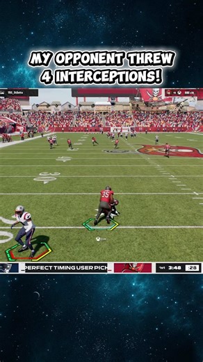4 INTs Is Wild Work #football #madden26 #gaming