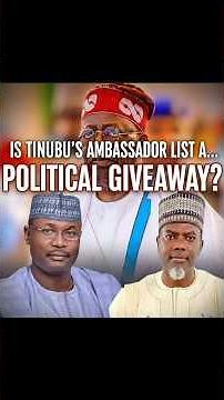 Tinubu’s Ambassador List SHOCKS Nigeria! Political Payback or Pure Strategy? 👀🔥