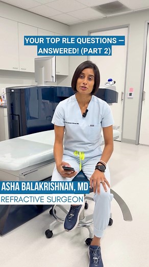 Back with Part 2!  Dr. Balakrishnan dives deeper into what makes Refractive Lens Exchange (RLE) an excellent option for long-term vision correction. Schedule your consultation today: https://www.doughertylaservision.com/request-an-appointment/ or call us at (805) 987-5300 #RLE #RefractiveLensExchange #VisionCorrection #ClearVision #EyeHealth | DLV Vision | Facebook