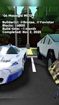 Realistic cars showcase! | Build a Boat For Treasure ROBLOX